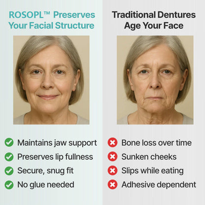 -Ends Today: 70% OFF!🦷DarkFairy™ Custom-Fit Full Functional Dentures Make you more confident