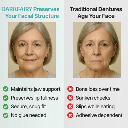 -DarkFairy™ Custom-Fit Dentures — Designed for Comfort and a Natural-Looking Smile