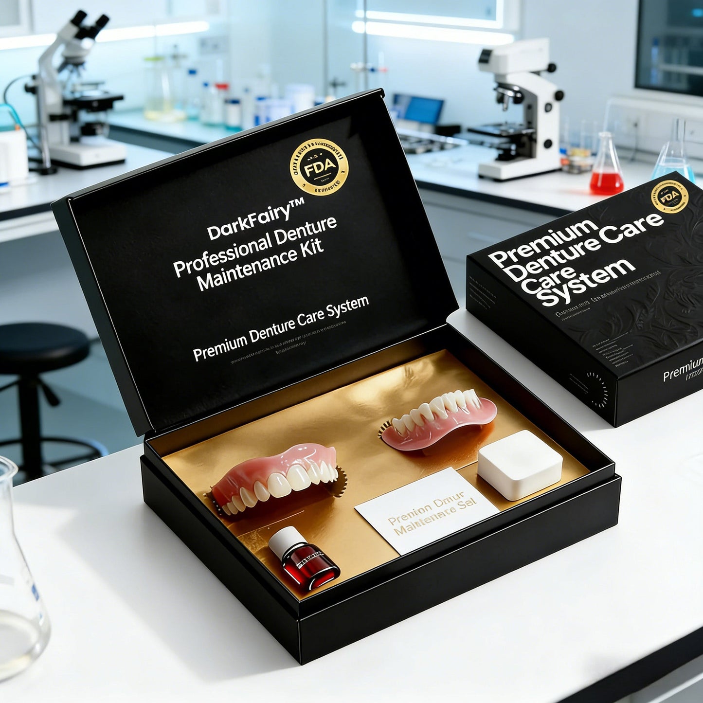 -Ends Today: 70% OFF!🦷DarkFairy™ Custom-Fit Full Functional Dentures Make you more confident