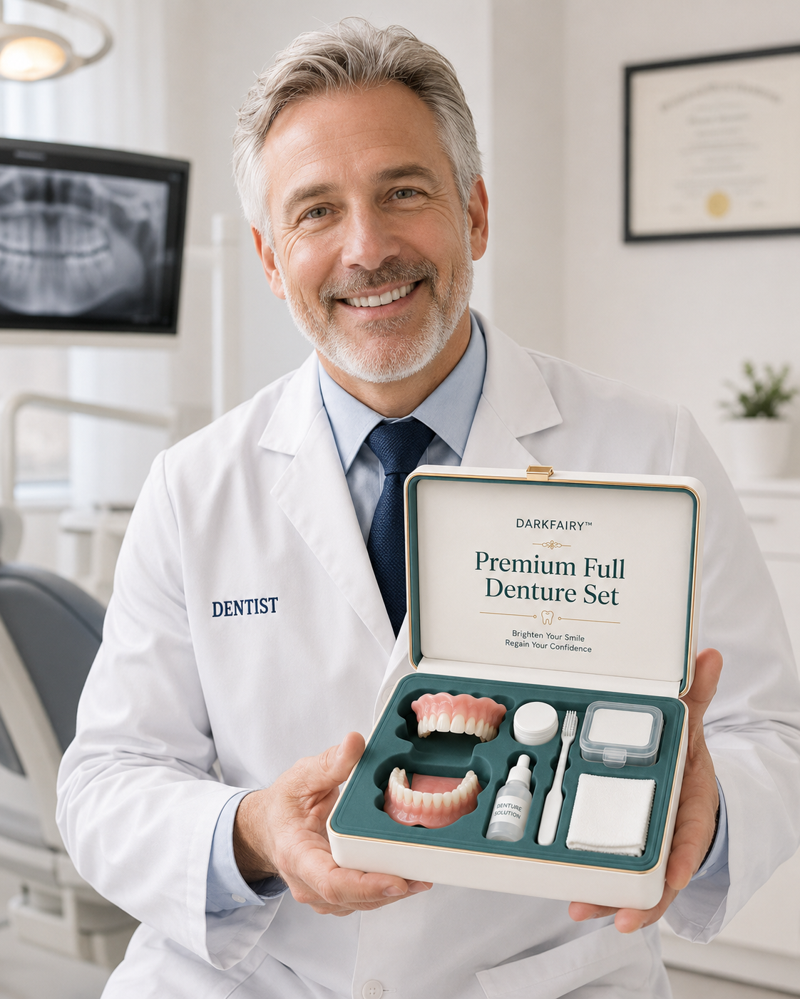 🔥 Custom-Fit Dentures — Designed for Comfort and a Natural-Looking Smile