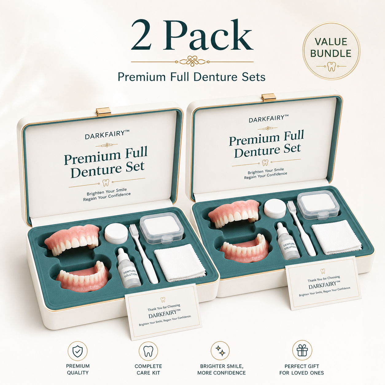 🔥 Custom-Fit Dentures — Designed for Comfort and a Natural-Looking Smile