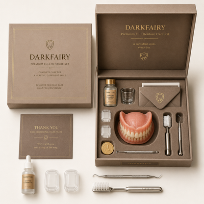🔥 Newly upgraded second-generation DarkFairy™ complete dentures