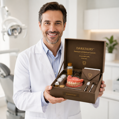 🔥 Newly upgraded second-generation DarkFairy™ complete dentures