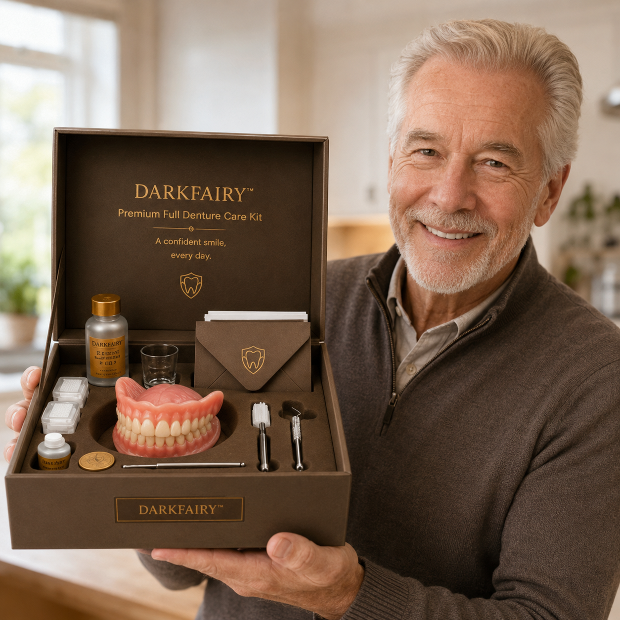🔥 Newly upgraded second-generation DarkFairy™ complete dentures