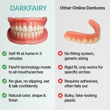 -DarkFairy™ Custom-Fit Dentures — Designed for Comfort and a Natural-Looking Smile