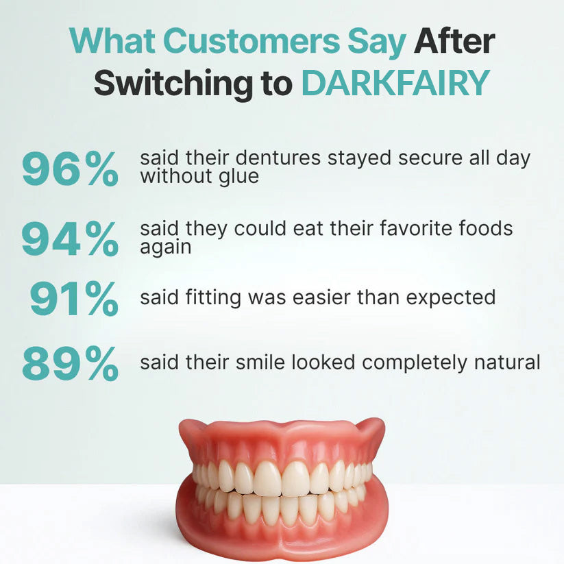 🔥DarkFairy™ Custom-Fit Dentures — Designed for Comfort and a Natural-Looking Smile