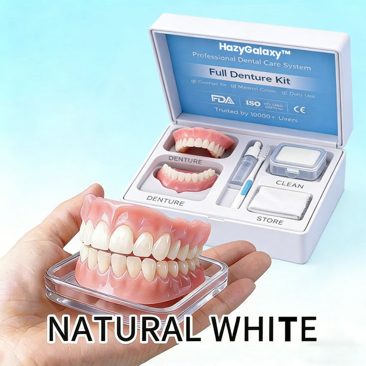 --🦷 HazyGalaxy™ Custom-Fit Dentures ⏰ ENDS TODAY   70% OFF | Smile with Confidence