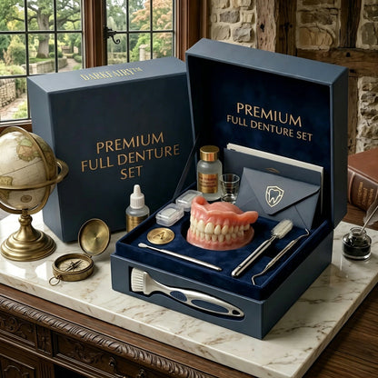 2026🏆✨LAST DAY SALE 70% OFF🔥 Newly upgraded second-generation DarkFairy™ complete dentures
