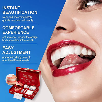 Ends Today: 70% OFF! ⏰HazyGalaxy™  Medical Full Denture with Strong Suctiond Custom-Fit Full Functional Dentures🦷