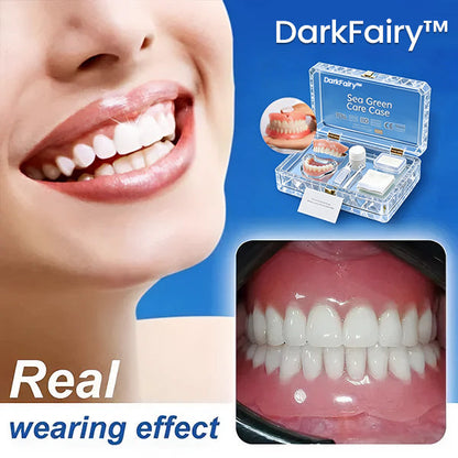 --Ends Today: 75% OFF! ⏰DarkFairy™ Medical Full Denture with Strong Suctiond Custom-Fit Full Functional Dentures🦷