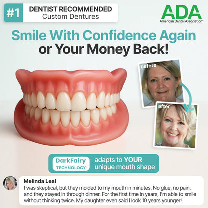 -DarkFairy™ Custom-Fit Dentures — Designed for Comfort and a Natural-Looking Smile