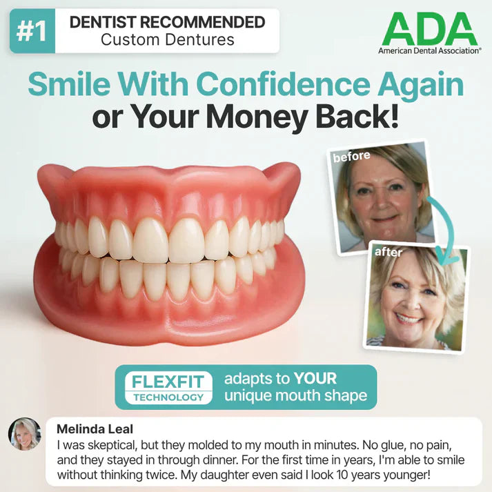 -DarkFairy™ Custom-Fit Dentures — Designed for Comfort and a Natural-Looking Smile