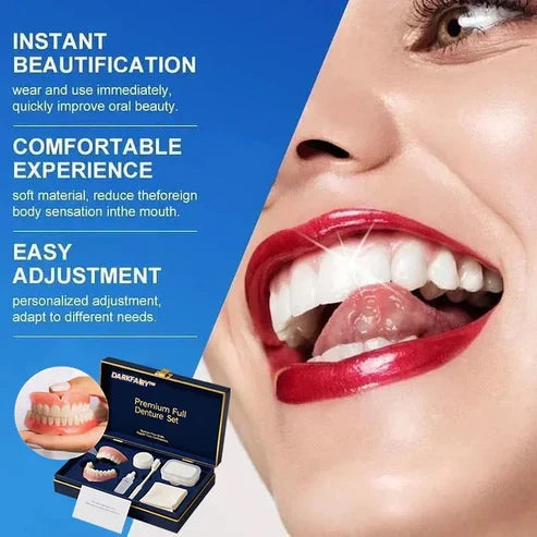 🔥DarkFairy™ Custom-Fit Dentures — Designed for Comfort and a Natural-Looking Smile