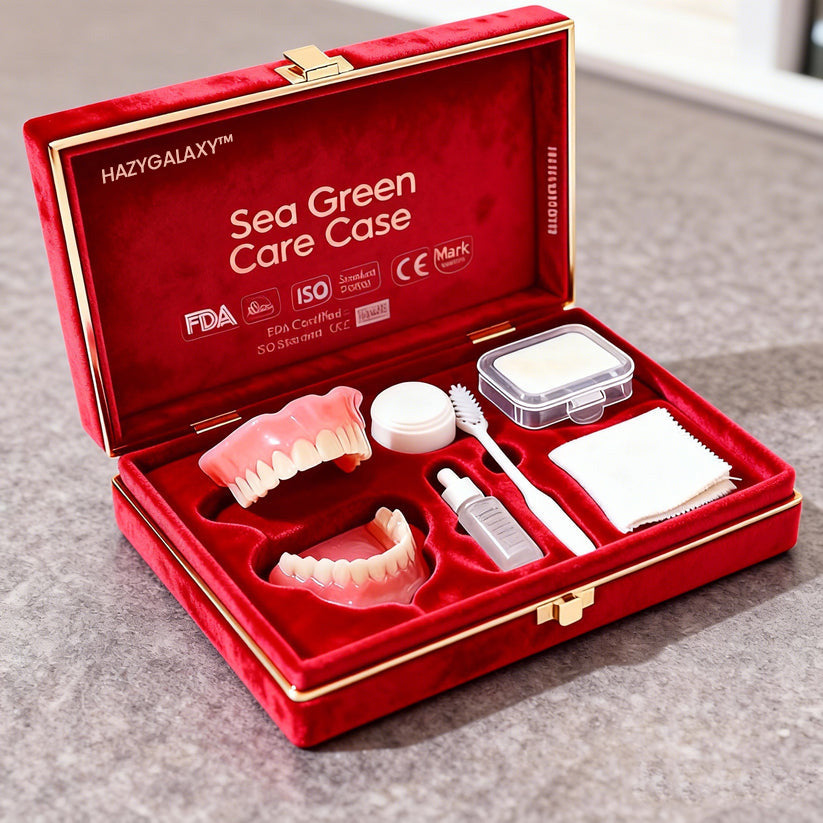 Ends Today: 70% OFF! ⏰HazyGalaxy™  Medical Full Denture with Strong Suctiond Custom-Fit Full Functional Dentures🦷