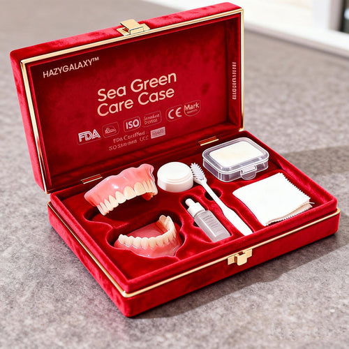 Ends Today: 70% OFF! ⏰HazyGalaxy™  Medical Full Denture with Strong Suctiond Custom-Fit Full Functional Dentures🦷