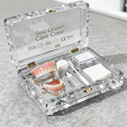--Ends Today: 75% OFF! ⏰DarkFairy™ Medical Full Denture with Strong Suctiond Custom-Fit Full Functional Dentures🦷